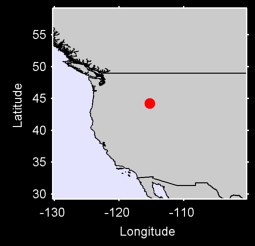 CANYON CREEK IDAHO Local Context Map