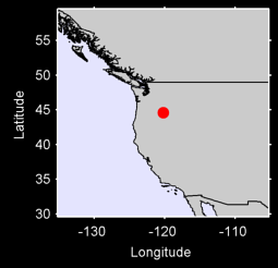 MITCHELL OREGON Local Context Map