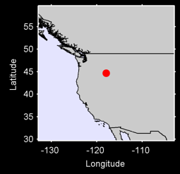 BLUE CANYON OREGON Local Context Map