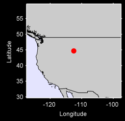 ANTELOPE MONTANA Local Context Map