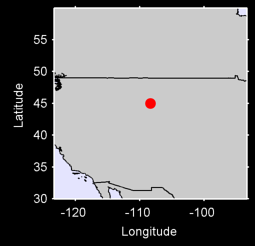 BRITTON SPRINGS MONTANA Local Context Map