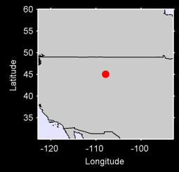 BIGHORN MOUNTAIN MONTANA Local Context Map