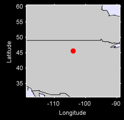 CAMP CROOK SOUTH DAKOTA Local Context Map