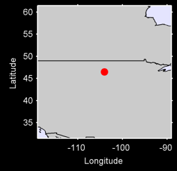 CANNONBALL CREEK MONTANA Local Context Map