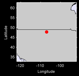 KING COULEE MONTANA Local Context Map