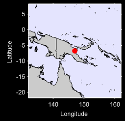 LAE PAPUA NEW GUINEA Local Context Map