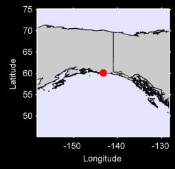 BERING GLACIER ALASKA Local Context Map