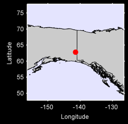 ALCAN HWY MI-1244 ALASKA Local Context Map