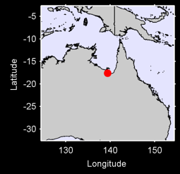 BURKETOWN POST OFFICE Local Context Map