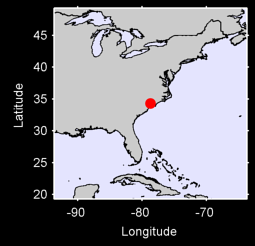 WHITEVILLE NORTH CAROLINA Local Context Map