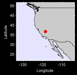 CEDAR GROVE CALIFORNIA Local Context Map