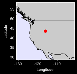 BOISE AIR TERMINAL Local Context Map