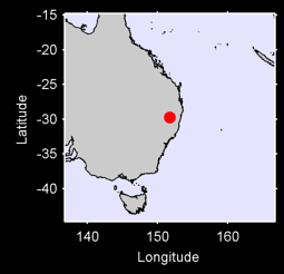 GLEN INNES POST OFFICE Local Context Map