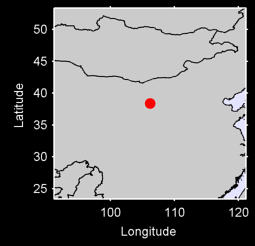 YINCHUAN AIRPORT Local Context Map