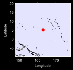 KOSRAE AIRPORT VICE LELU, KOSRAE ATOLL, CAROLINE IS. Local Context Map