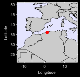 ORLEANSVILLE (CHLEF) Local Context Map