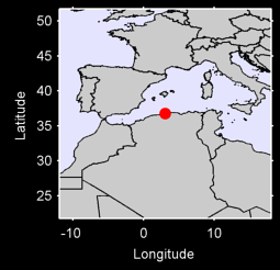 ALGIERS-VILLE/UNIVERSITE Local Context Map