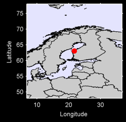 VAASA VAASAN LENTOASEMA Local Context Map