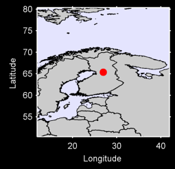 PUDASJARVI LENTOKENTTA Local Context Map