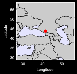 ZELENCHUKSKAJA Local Context Map