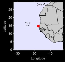 DAKAR (YOFF AIRPORT) Local Context Map