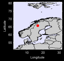 VINDEL-BJORKHEDEN Local Context Map