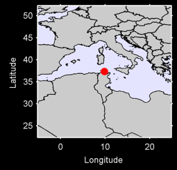 BIZERTE CAP BLANC Local Context Map