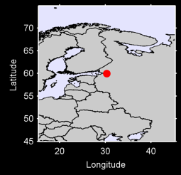 ST.PETERSBURG (VOEJKOVO) Local Context Map