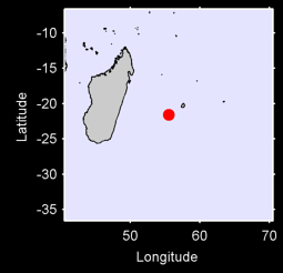 ST. PIERRE REUNION ISLAND Local Context Map