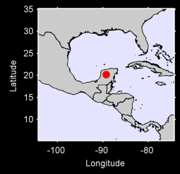 TEKAX, YUCATAN Local Context Map