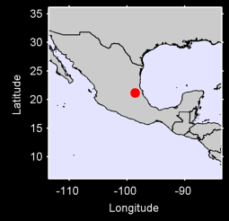 ORIZATLAN, HIDALGO Local Context Map