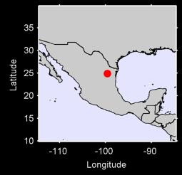 LINARES, NUEVO LEON Local Context Map