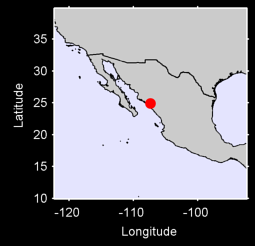 PALOS BLANCOS, SINALOA Local Context Map