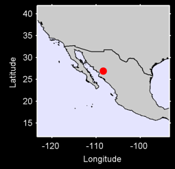 HUITES, SINALOA Local Context Map