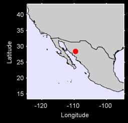 LA DURA, SONORA Local Context Map