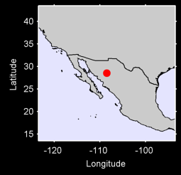 CIUDAD GUERRERO Local Context Map