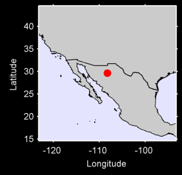 MESA DEL HURACAN Local Context Map