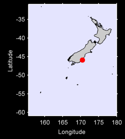 DUNEDIN MUSSELBURGH NEW ZEALAN Local Context Map