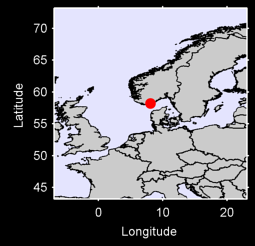 KJEVIK Local Context Map