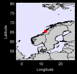 BRONNOYSUND LUFTHAVN Local Context Map