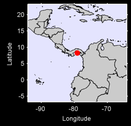 SAN JOSE ISLAND  PANAMA Local Context Map