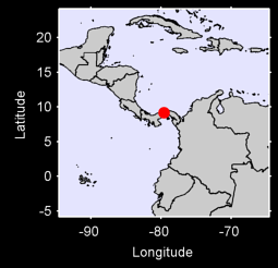 MADDEN DAM  PANAMA/MADDEN FLD Local Context Map