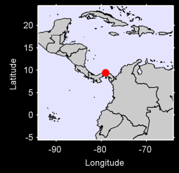 MANDINGA  PANAMA Local Context Map