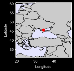 DZANKOJ U.S.S.R. Local Context Map