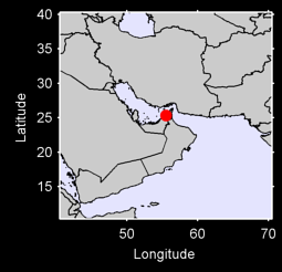 SHARJAH INT. AIRPORT Local Context Map