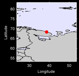 CAPE CHERNIY Local Context Map