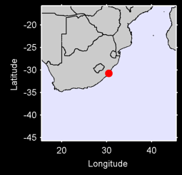 PORT SHEPSTONE Local Context Map