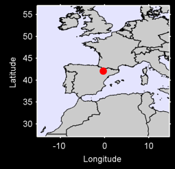 HUESCA-PIRINEOS Local Context Map