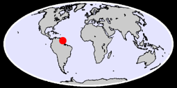 PARAMARIBO SURINAM Global Context Map