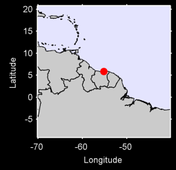 PARAMARIBO SURINAM Local Context Map